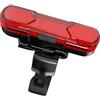 Kichvoe Luce Posteriore Bici Ricaricabile USB 30 Lumen, Rosso | PC e Abs, Interfaccia Usb, Cavo di Ricarica Incluso, per Seatpost e Scooter