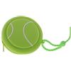 minkissy Silicone Portamonete e Portachiavi da Tennis Verde con Cerniera | Forma Sferica Sportiva, Accessorio Agganciabile per Borse, per Monete e Piccoli Oggetti