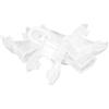 DEARMAMY 5 Pezzi Boccaglio da Immersione, Boccaglio per Snorkeling, PVC, vestibilità Sicura e Flusso d'Aria Fluido, per Attrezzatura Subacquea e Snorkeling Adulto