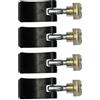 Generic Trekking Pole Parts Stick Clips Parti Forniture Blocco Pole | Set di accessori per la riparazione di parti esterne di ricambio per bastone da trekking all'aperto per alpinismo