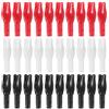 Housoutil 30 Pezzi Inserti per Frecce in Carbonio 6,2mm, Nocks Standard, PC | Adatti a Aste da 6,2mm, Sostituzione Rapida, Stabilità Migliorata, per Caccia e Tiro Sportivo