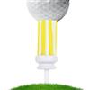 Generic Attrito a bassa resistenza della pallina da golf - migliora la distanza di | Tee da golf alti | Golf Tee Golf Tee Brush | Tee per pratica di golf, Golf Ball Studs Driver Tees, attrito basso resistente