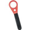 ECMQS Chiave di servizio tazza manovella, BB01 | Strumento movimento centrale a 16 tacche da 44 mm con profilo ad anello chiuso e impugnatura in gomma