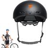 Wcybym Smart Cycling Head Protector Impermeabile Sport Equitazione Protector Gear | 3 modalità di illuminazione leggero copricapo ciclo con fotocamera per adulti anziani