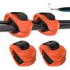 Générique Ganci di fissaggio per canna da pesca 4 pezzi kit accessori supporto | Supporto per canna da pesca per principianti appassionati all'aperto spiaggia barca casa veicolo