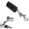 Molinter - Specchietto retrovisore per Bicicletta, orientabile a 360°, per Bicicletta, Moto, Mountain Bike, E-Bike, Argento