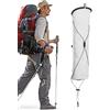 Generic Trekking Pole Pouch Portable Storage Carry Pouch | Bastoncini da trekking con custodia per il trasporto di bastoncini da trekking trekking passeggiate campeggio viaggi zaino in