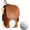 Generic da golf, regolabile, con cerniera | Custodia per palline da golf in vita per campo da golf pratica pratica ad accesso rapido organizzatore per attività sportive