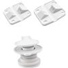 LatoYard Pezzo di ricambio per refrigeratore senza trapano Coleman per xtreme | Plastica ABS, resistente alle intemperie, finitura bianca, sostituisce la parte 5010005241, lunga durata