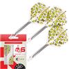 Target Darts Target Japan Mayo G2 K Flex Dart Voli e Albero, No.2 Standard/No.6 Forma | Corto/Intermedio/Medio, Confezione da 3 Kflex Tutto In Uno Volo e Albero, Giocatore Edition Mayuko Morita Freccette Accessori