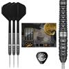 Target Darts Target Japan Black Marque Eclipse Punta in Acciaio Freccettes con Kflex, 23G/25G | 90% Tungsteno Freccette Set, K-Flex Alette e Aste No.2, Swiss Nano Point Tips, Felix sin