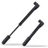 Toyvian Mini Pompa Bici Portatile con Manometro, 0,8 Mpa 116 Psi | Nylon e Acciaio Inossidabile, Montaggio Sul Telaio, con Ago Aria, per Bici e Palloni