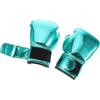 VOSAREA Guanti da Boxe per Verdi in Pu, per Allenamento e Sparring | Imbottitura in Spugna, Polsino Ampio Regolabile, Forma Curva Anatomica, Uso Fasce e Colpitori