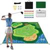 Générique Tappetino da allenamento da golf, attrezzatura sportiva per esercizi, tappetino da putting golf multifunzione, per uso esterno, casa, giardino, pratica, ufficio,