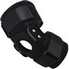 ECMQS Ginocchiera per assorbimento degli urti con stabilizzatori laterali | Ginocchiera con cinghia regolabile e stabilizzatori laterali con cerniera in acciaio per lesioni sportive