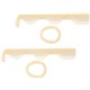 GATHINESS Utensile per Manutenzione Punta Stecca Biliardo in Plastica Beige | Cambio Rapido della Punta, Uso Pratico in Sala Biliardo e Durante la Pratica, per Ferrule e Snooker