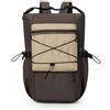predolo Zaino Impermeabile Uomo Zaino Trekking Zaino da Viaggio Zaino Nylon Robusto con Spallacci Imbottiti E Profilo Rettangolare Alto Adatto a Sentieri, Marrone, Cachi