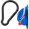 Generic Moschettone a forma di per appendere la bottiglia d'acqua con gancio | Zaino da trekking Portachiavi da viaggio Organizer per attrezzi da arrampicata all'aperto Accessori per il trasporto
