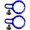 NEIQIUWING Set di dadi di sicurezza per mulinello da pesca, 9-12 mm | Fissaggio affidabile per mulinelli con diametro da 9 a 12 mm.