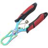 ECMQS Lip Gripper in acciaio inox strumento di pesca | Maniglia a molla, chiusura di bloccaggio per pescatori a riva