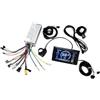 Generic Controller a Tre modalità Senza spazzole a Onda sinusoidale 25A-30A 750W-1000W con acceleratore PAS S966 Set LCD a Colori 24V/36V/48V for E-Bike/Scooter