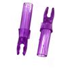 PHILOCS 50 pezzi Cocche per Frecce Cocca Interna Adatto per ID 6,2 mm OD 7,6-7,8 mm Albero Della Freccia, per Carbonio Fibra di Vetro Freccia Cocca DIY Tiro con l'arco Accessorio