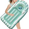 Générique Body board gonfiabile per bambini, piscina galleggiante, portatile, con maniglie, scivoli d'acqua, sport acquatici, salvataggio, immersioni, apnea, gioco, attività all'aperto, mare, lago, feste