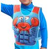 Generisch Giubbotto salvagente per bambini, motivo anime muscolare | Giubbotto salvagente per bambini, con galleggiamento, per rafting, surf, piscina, parco acquatico, vacanze, vela, club