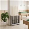 ZXQVLMRS Supporto per stecca da biliardo, in legno, grigio cemento | Design autoportante, spazio per più stecche, facile da montare
