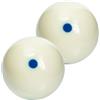 TOYANDONA 2 Pezzi Battente da Biliardo AAA, 5, 72cm, Resina Blu per | Punti Blu, Finitura Lucida senza Giunzioni, per Club e Bar, Riduce Attrito e Usura del Panno