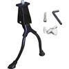 Generic Ciclismo Doppia Gamba a Sgancio Rapido Doppia Gamba per Bici | Parti metalliche Stabile Rack Stand per Strada Ciclismo Mountain Sport Outdoor Equitazione Parcheggio Tour