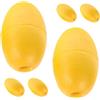 PACKOVE 6 Pezzi Galleggiante di Ancoraggio per Kayak in PVC Giallo | Posizionamento Stabile, Facile Trasporto, Alta Visibilità, per Tavole e Imbarcazioni a Vela, Uso in Aree di Ancoraggio