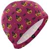 Buytruew Cuffia da nuoto unisex adulto cuffia da nuoto donna uomo zucca Halloween cappello strega poliestere