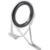 Generic Anelli per occhi 6 # -30 # anello cerchio accessori da pesca filo loop linea kit di riparazione in acciaio inossidabile
