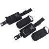 QuxetlRyz Tasca per Pesi da Sub 2 x Borsa per Cintura di zavorra da Sub | Marsupio di ricambio da cintura for sub in nylon nero con fibbia a sgancio -22,5X15x5 cm