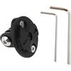 Create idea Adattatore Maschio per Supporto Telecamera Bici Sicuro Compatibile con Garmin Edge Supporto per Computer