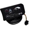 Generic 24 V/36 V/48 V Bicicletta Elettrica 810 Display A LED Controller Strumento 5 Fili SM-Plug Cavo Pannello di Controllo e-Bike Accessori for Il Ciclismo
