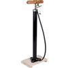 Stakmann Pompa ad Aria Manuale per Bicicletta da Pavimento con Valvola Universale, Valvole Schrader e Presta, Potenza Massima 6 Bar, Dimensioni Compatte Salvaspazio 20 x 13 x 54 cm