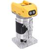 Luocute 800W Fresa Senza Fili Senza Spazzole per Lavori di Finitura | 3000-30000 Giri/min, 5 Velocità, Protezione a Bassa Tensione, Compatibile con Batterie per Bordatura e