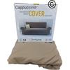 ZUCCHISSIME Copridivano Cover Elasticizzato 2 posti INTIMOEGIDIO (tortora, 2 POSTI)