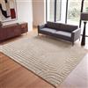 Paco Home Tappeto Salotto Moderno Soggiorno Pelo Corto Motivo Boho Motivo Scandinavo Motivo Geometrico - 200x280 cm Beige