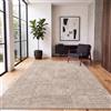 Paco Home Tappeto Salotto Moderno Soggiorno Pelo Corto Motivo Boho Motivo Scandinavo Motivo Geometrico - 120x160 cm Beige