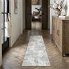 PureCozy Tappeto Passatoia Corridoio Lungo Tappeti 60x180cm Blu | Lavabile in Lavatrice Antiscivolo Moderno Astratto Naturale Carpet,Cucina Cameretta Scendiletto Camera Pelo Corto