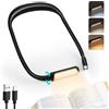 VFANDV Lampada da lettura a forma di libro, 3 colori, dimmerabile, portatile, design ergonomico, per lavori a maglia, riparazione, campeggio, lettura a letto di notte, YDD-0321
