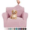 Ystyle Elasticizzato Copridivano 1 Posto Con Braccioli, Grigio Rosa | Universale Fodera Divano, Copridivani Antigraffio Gatto Antiscivolo Antimacchia, Moderno Sofa Cover Lavabile