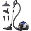 LG VK8506NHAC - Aspirapolvere senza sacchetto, 650 W, sistema compressore, turbo ciclonico, aspirapolvere tubo telescopico, serbatoio 1,2 L x 3, regolatore di potenza, speciale animali domestici
