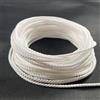 Byour3 - Corda per Tende - Cordino Bianco per Riloga Filo per Tende da Interni Cordoncino per Bastoni Tenda Bastone Estensibile Corda di Ricambio Super-Resistente Lavabile (Corda Bianca, 5 Mt)