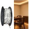 B·LED BARCELONA LED BARCELONA LED Striscia LED 220V AC 8W/m 10mm IP65 50m 2700K | Monocolore, Bobina 50m, 120 chip/m, SMD2835, 400W, Nero, Bianco Extra Caldo