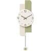 Ergocar Orologio Da Parete Con Pendolo e Movimento Silenzioso Grande Orologio Interno Ideale Per Il Soggiorno Camera Letto Cucina e l'Ufficio 25×73 Cm