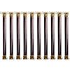 SUPVOX 10 pz cornici flessibili interne in metallo cerniere borsa a molla clip chiusura catenaccio per fai da te borsa portamonete moneta che fa 20 cm bronzo